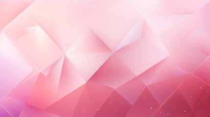 The arrangement of pink diamonds and geometric shapes is gradient.