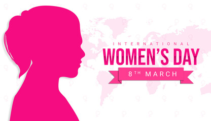 International Women's Day is celebrated on the 8th of March. Annually celebration of movement for women's rights. 8th March