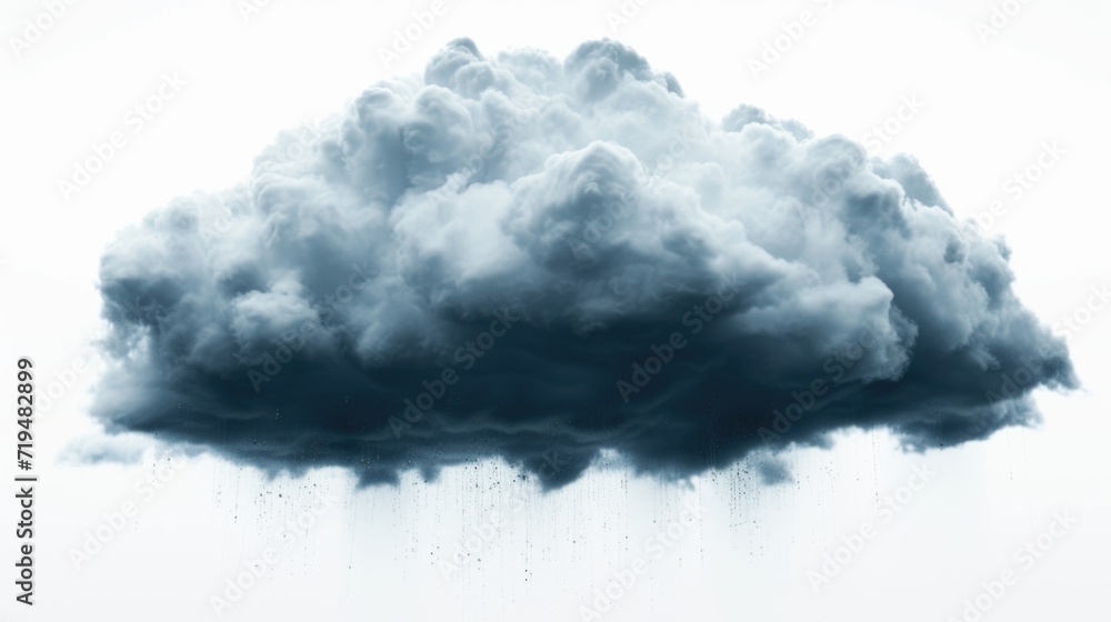 Aufkleber A large cloud floating in the sky. Suitable for various applications