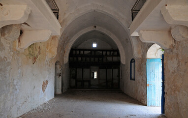 View of the Greek Churches from the Turkish side of Cyprus
