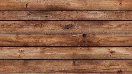 Naklejka premium a large brown wooden plank wall, designed to serve as a seamless pattern background with an emphasis on the rich, natural tones. SEAMLESS PATTERN. SEAMLESS WALLPAPER.