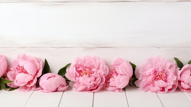 a beautifully crafted bouquet of flowers, strategically leaving ample copy space to serve as an inviting canvas for personalized greetings or well-wishes.