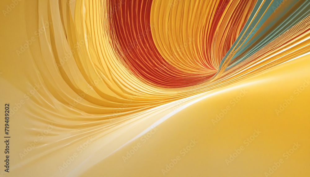 Poster exploring the boundaries: a study in abstract art
