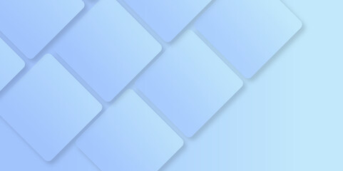 Abstract modern light blue geometric pattern design in illustration. Geometric triangle shape overlapping layer technology blue color banner. Modern futuristic pattern design. Blue premium luxury art.