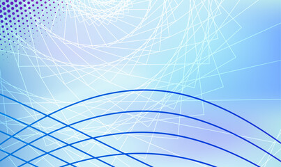 abstract blue background with lines