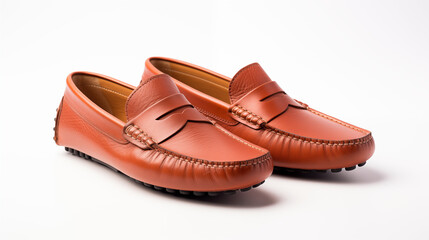 Fototapeta premium Classic leather driving shoes