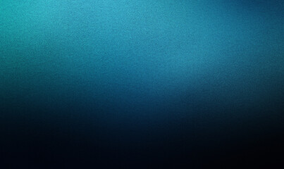 Black, Dark, Light Jade, Petrol, Teal, Cyan, Sea Blue, Green Wavy Line Background. Ombre Gradient with Blue Atoll Color. Noise Grain for a Rough, Grungy Texture. Matte Shimmer Metallic Effect.