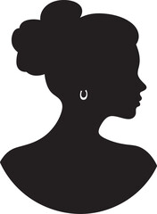 Radiant Poses Black Vector DesignElegant Essence Women Vector Art