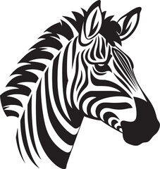 Fototapeta na wymiar Dynamic Details Zebra Vector GalleryGraphic Safari Zebra Illustration in Vector