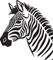 Fototapeta na wymiar Visual Impact Zebra Vector DisplayArtistic Whimsy Zebra Vector Creation