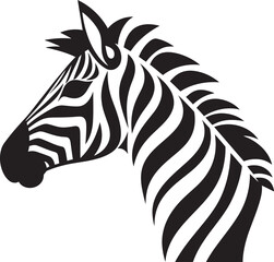 Fototapeta na wymiar Dynamic Patterns Zebra Vector CollectionContour Capture Zebra Vector Creation