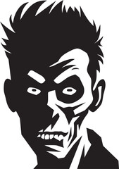 Ethereal Epidemic Black Vector Zombie SeriesGruesome Reanimation Vector Black Zombie Hordes