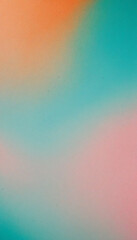 Colorful abstract gradient background texture with noise effect and copy space