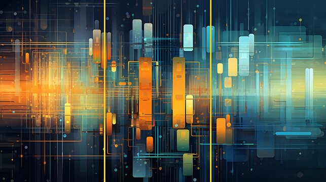 Futuristic Flux Navigating the Digital Matrix