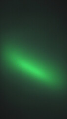Fototapeta premium Dynamic green textured gradient background with glowing light spot and copy space for minimalist mobile app design 