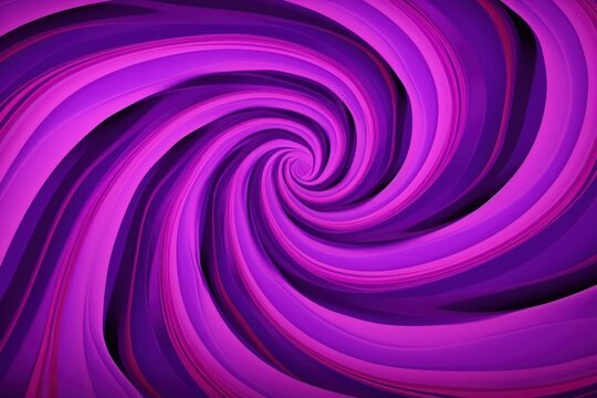 Amethyst groovy psychedelic optical illusion © Lenhard