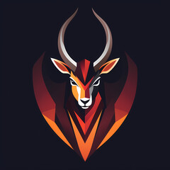 Logo eines Antilope, 1