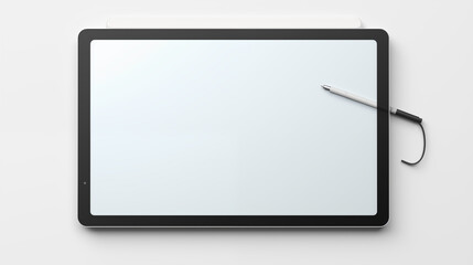 Sleek digital drawing tablet