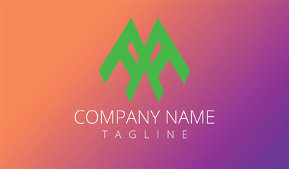 Vector logo design template. Corporate identity design element. Business sign.