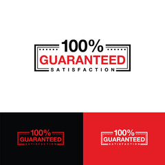 100 Satisfaction Guaranteed free vector download Warranty Badge 100 Guarantee of Quality 
