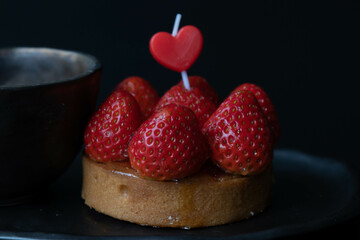 Concept for Valentine's day, 14 February