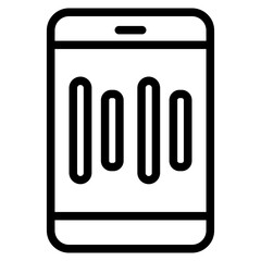 music line icon