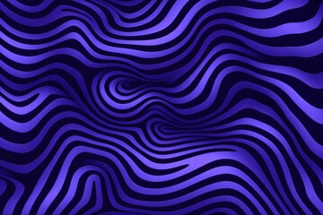 Indigo groovy psychedelic optical illusion background 