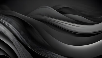 Obraz premium abstract elegant dark and light design for desktop background wallpaper, black, grey, deep theme
