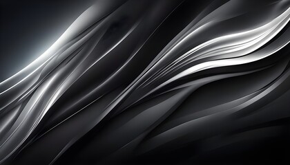 Obraz premium abstract elegant dark and light design for desktop background wallpaper, black, grey, deep theme