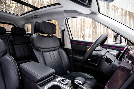 interior of car seat Chinese Motor Corporation Jaecoo J7 detail luxury