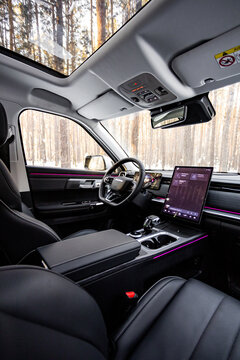 interior of car seat Chinese Motor Corporation Jaecoo J7 detail luxury