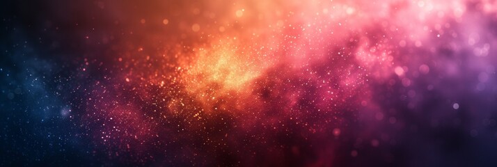a colorful orange and purple background, in the style of cosmic inspiration - obrazy, fototapety, plakaty