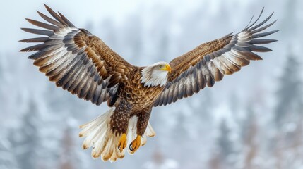  a close up of a bird of prey in the air with it's wings spread open and it's wings spread wide, with it's wings spread wide open.