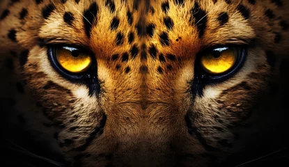 Foto op Canvas cheetah eyes face pictures © Alexei