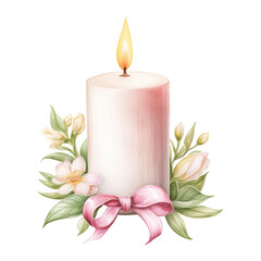 Charming Ambiance: Embrace Spring with the Warmth of a Decorative Easter Candle