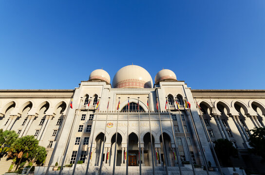 Palace of Justice Istana Kehakiman building in Putrajaya