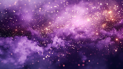 Fototapeta na wymiar Purple abstract background with bokeh