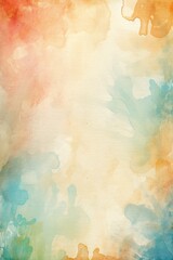 Pearl watercolor abstract painted background on vintage paper background