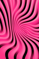 Pink groovy psychedelic optical illusion background - obrazy, fototapety, plakaty