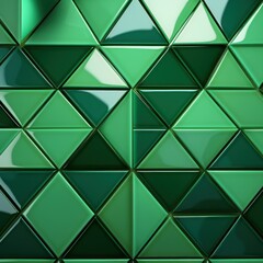 Fototapeta na wymiar triangular tile background with 3D