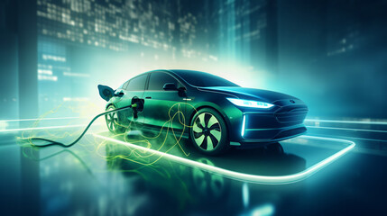 Charging an electric car battery new innovative tech