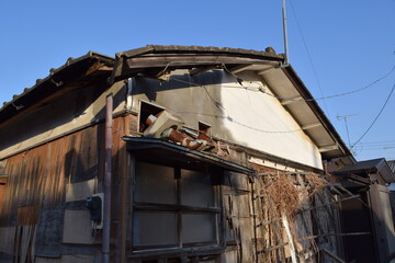 空き家になった日本の住宅