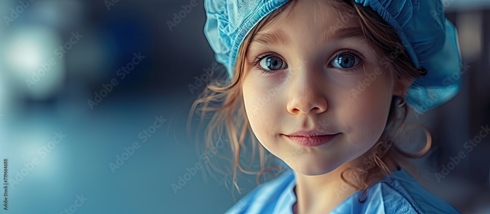 Poster various childrens healthcare related images in a collage. copy space image. place for adding text