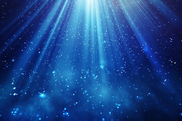 "Blue Lights Rays - Subtle Scene Background"

