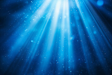 "Blue Lights Rays - Subtle Scene Background"

