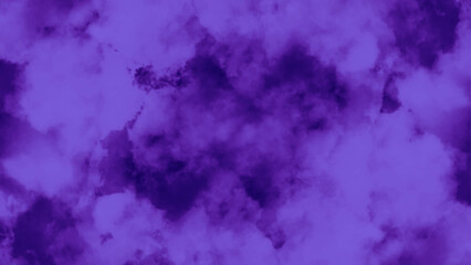 abstract deep purple background with clouds. dark purple watercolor background
