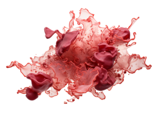 a close up of a virus