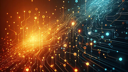 Fototapeta premium Ethereal Glow Spectrum