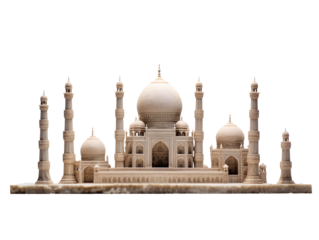 a group of statues and a monument