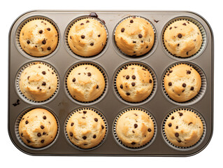 a close up of a muffin